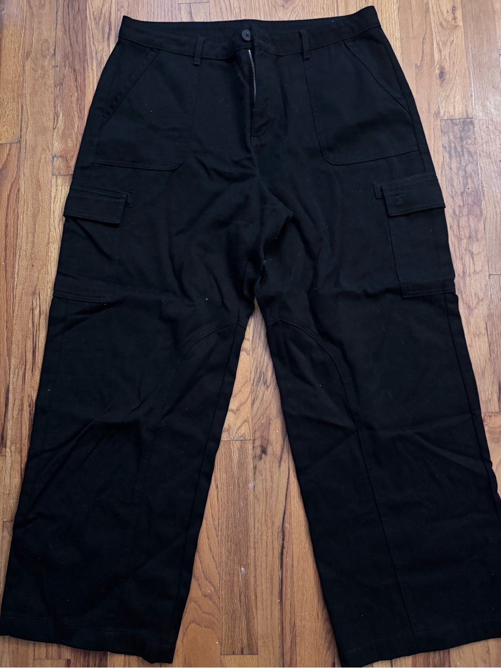 Women's Black Cargo Pants - Classic Utility Style